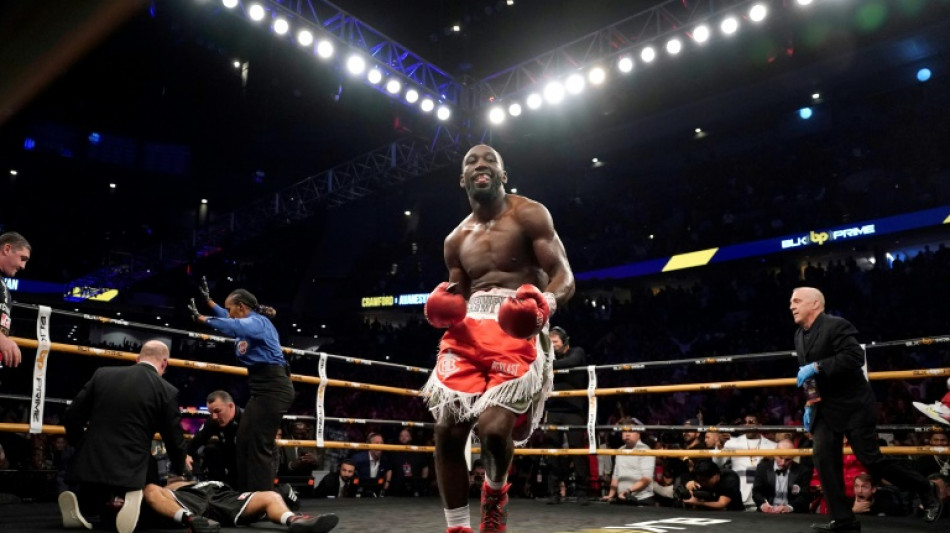 Boxe: Crawford conserve son titre WBO des welters en battant par KO Avanesyan