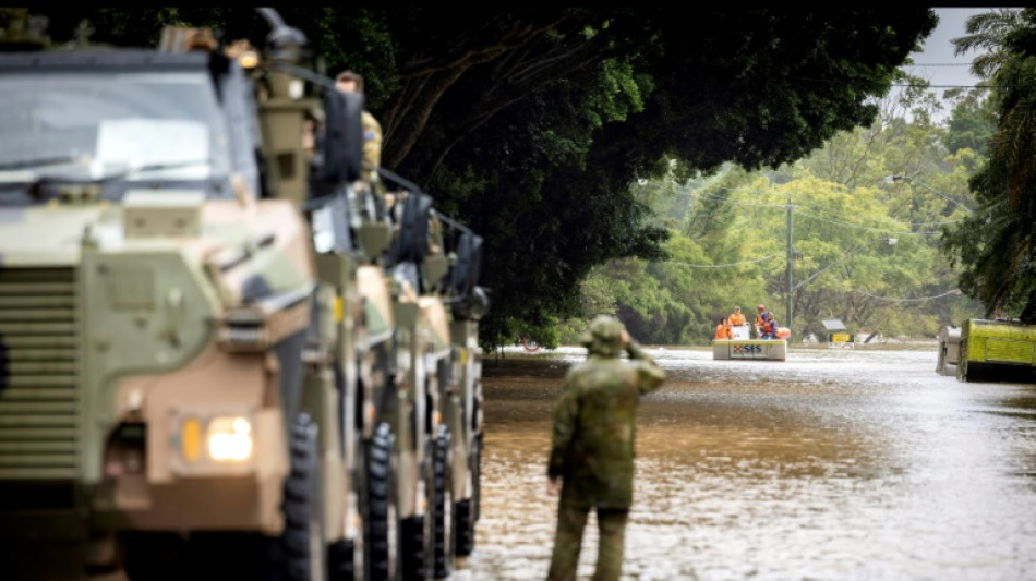 L'est de l'Australie à nouveau frappé par des inondations