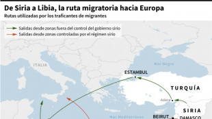 De Siria a Europa pasando por Libia, el peligroso viaje de los migrantes