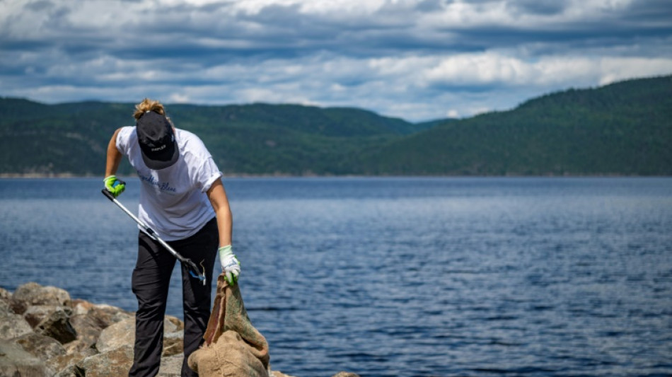 Traquer le plastique dans un des joyaux protégés de l'Est du Canada