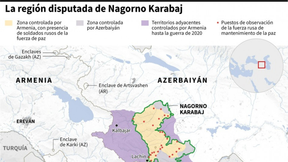 Cuatro soldados armenios mueren en Nagorno Karabaj por disparos azerbaiyanos, según autoridades separatistas