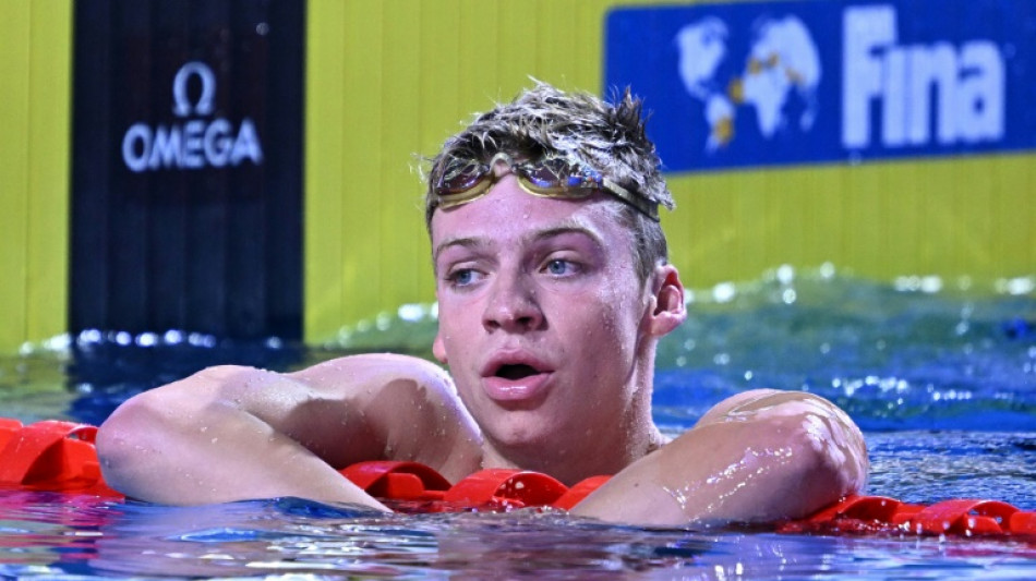 Natation: Léon Marchand fait l'impasse sur les Championnats d'Europe  