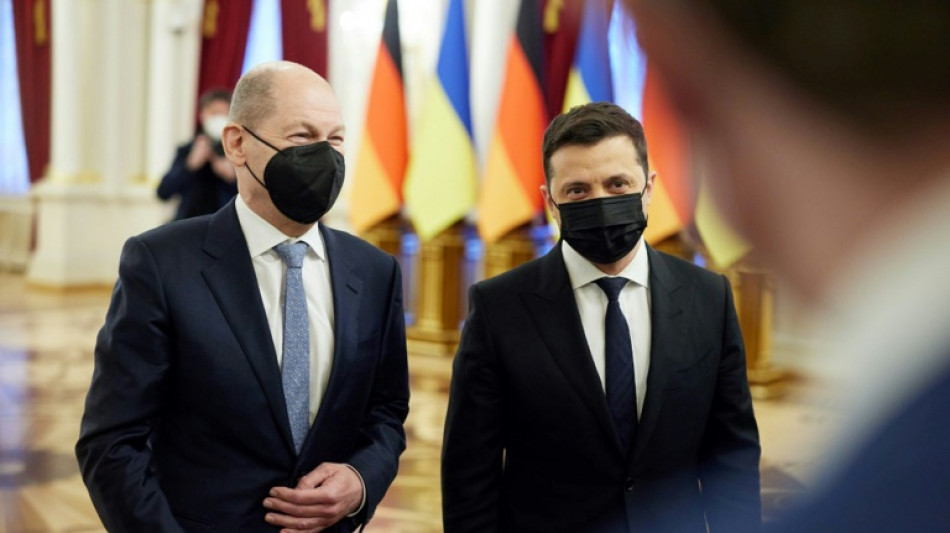 Scholz fordert von Moskau "eindeutige Schritte" zur Deeskalation im Ukraine-Konflikt