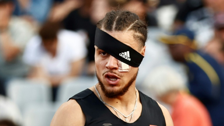 French athlete assaulted just before race, still wins in eyepatch