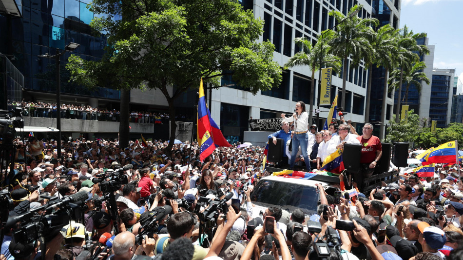 Machado, 'premio Havel ai venezuelani in lotta per la libertà'