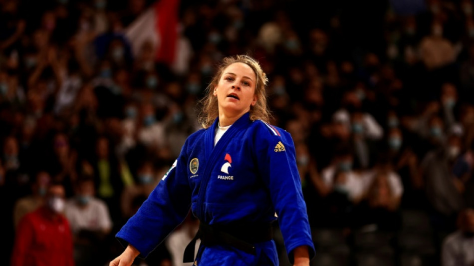 Euro de judo: les Bleus soudés derrière Margaux Pinot