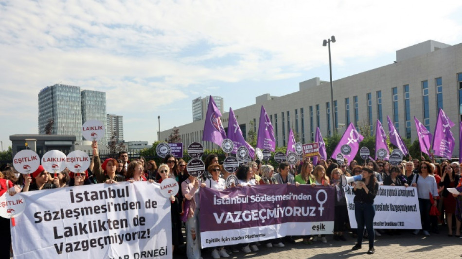 Proteste in der Türkei für Rückkehr zu internationalem Frauenrechtsabkommen