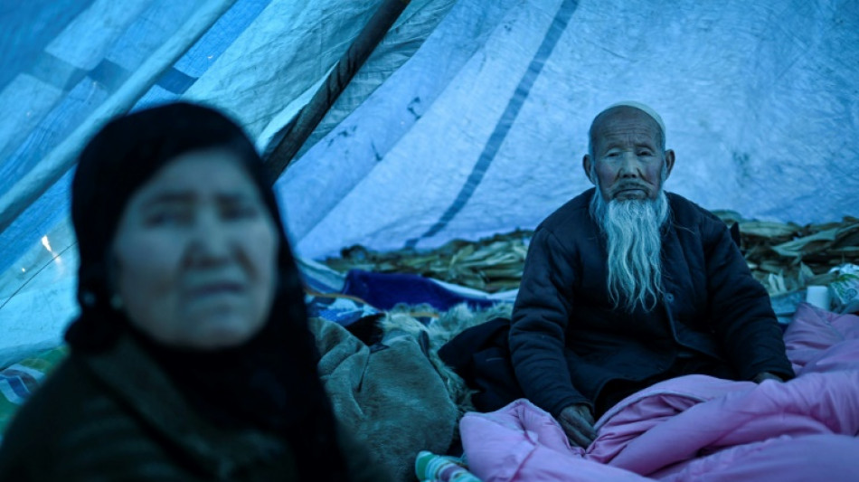 En Chine, les survivants du séisme confrontés à un froid glacial