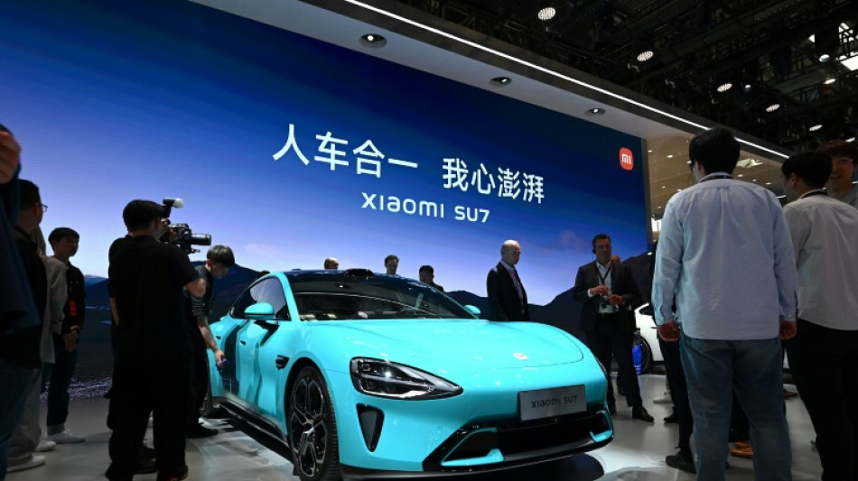 China's EV execs bullish on Western pressure at Beijing car show