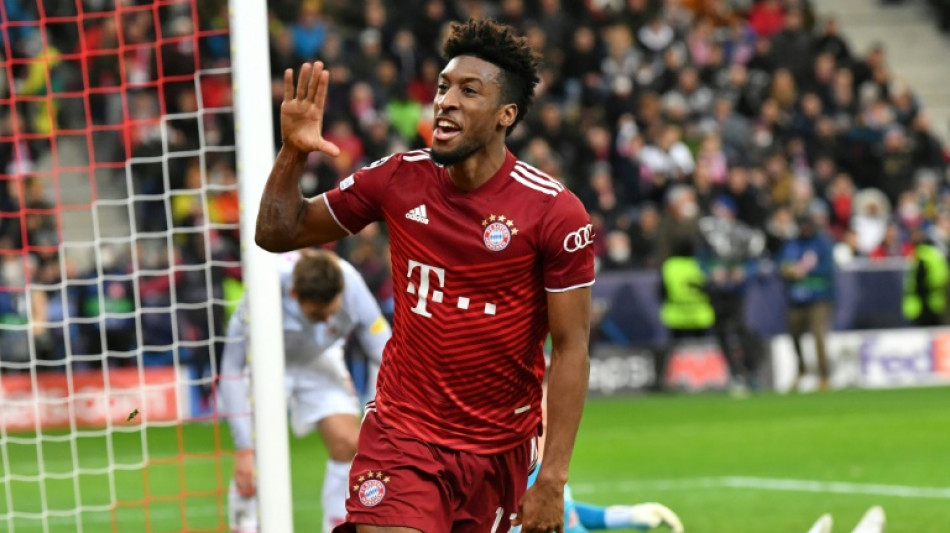 Foot/C1: le Bayern Munich arrache le match nul in extremis à Salzbourg (1-1)