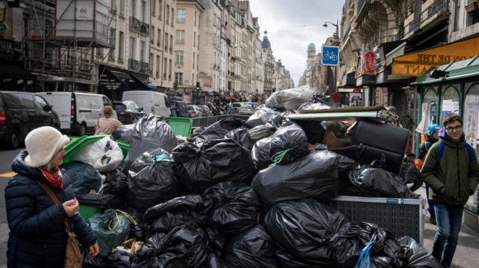 Las montañas de basura, la nueva atracción turística en París