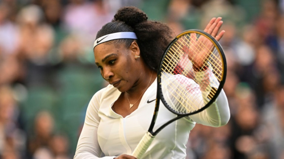 Serena loses on Wimbledon return