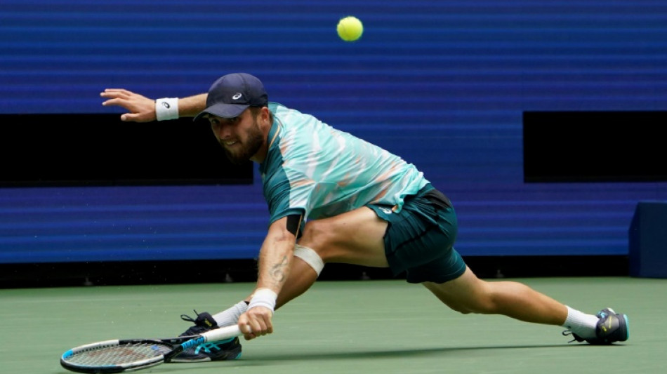 US Open: Moutet passe à côté de son 8e de finale contre Ruud