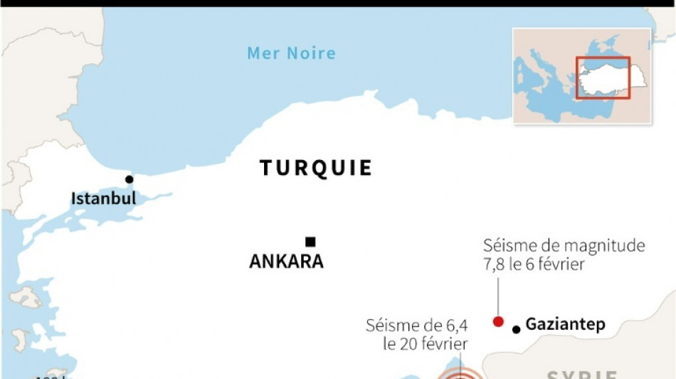 Nouveaux séismes dans le sud de la Turquie