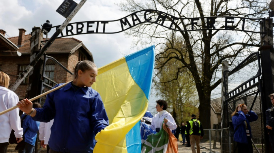 Thoughts of Ukraine at Auschwitz March of the Living