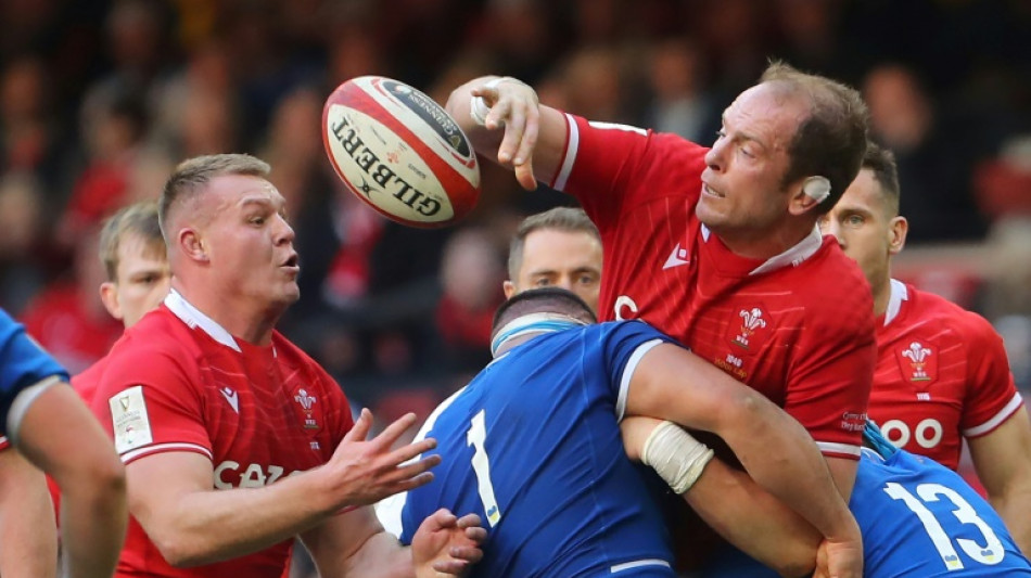 Wales captain Jones on bench for first Springboks Test