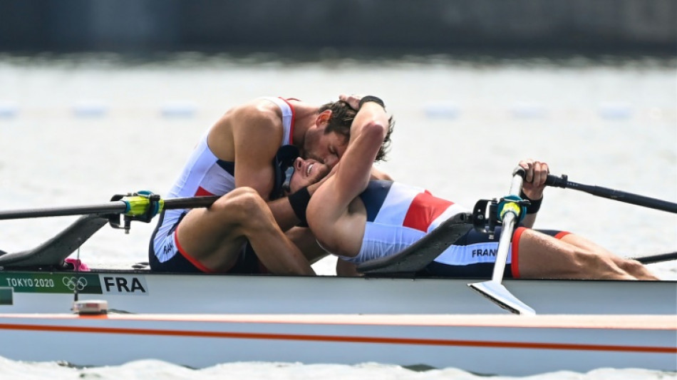 Aviron: les Français Boucheron et Androdias champions du monde en deux de couple 