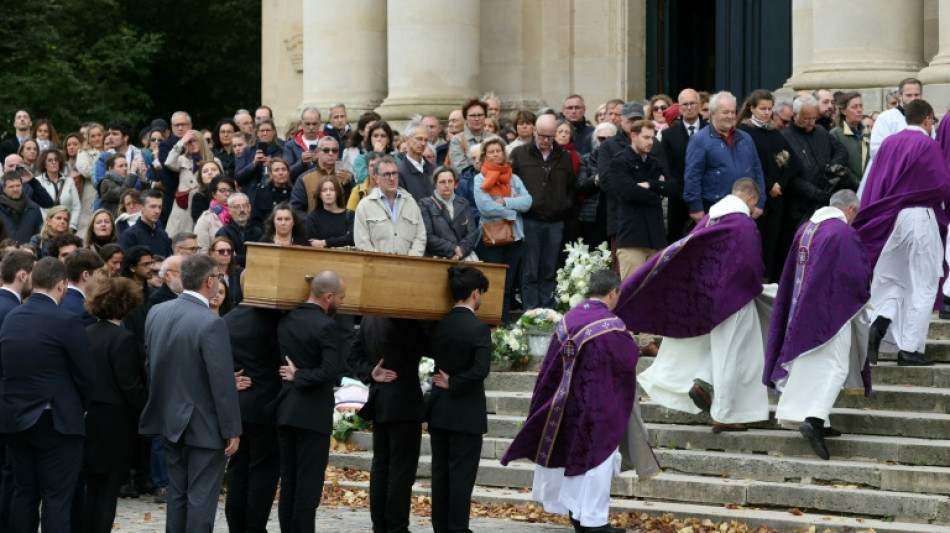 'Here to weep': French pay tribute to murdered student