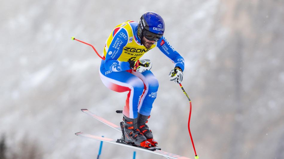 Sci: Bormio; brutta caduta Sarrazin, soccorso con l'elicottero