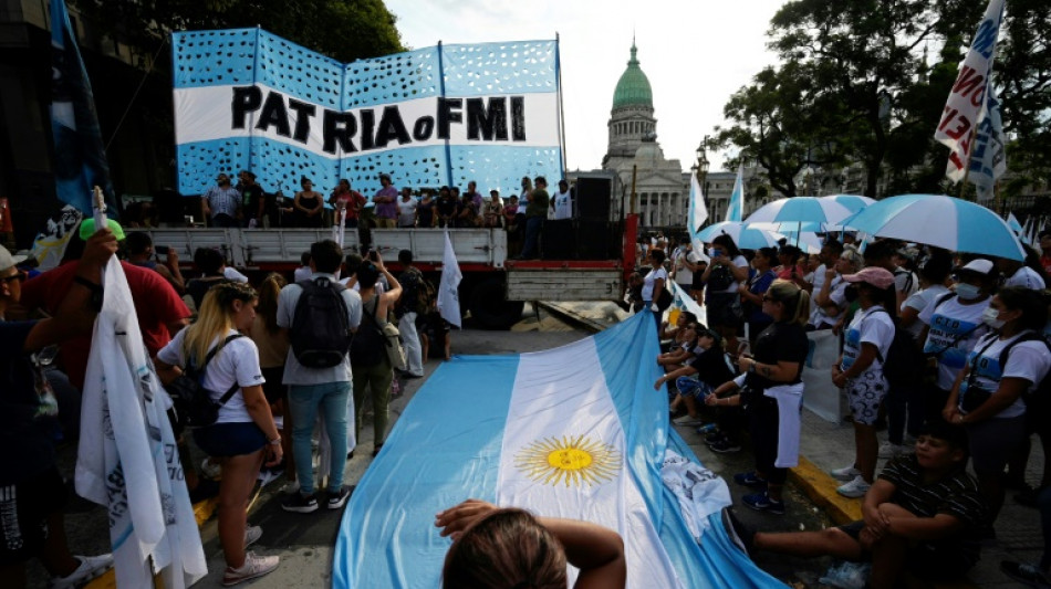 Argentine: l'accord avec le FMI sur la dette approuvé par le Parlement