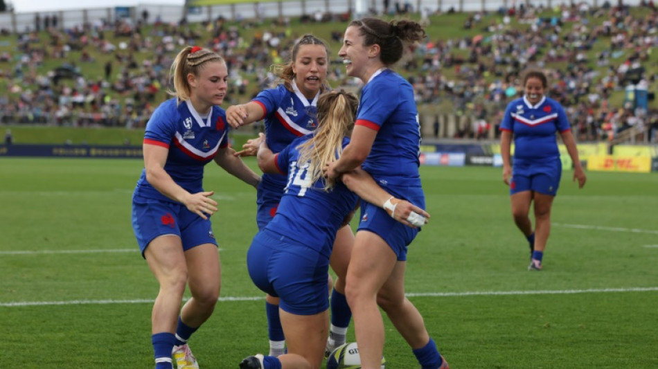 Mondial féminin de rugby: les Bleues s'offrent une demi-finale face aux Néo-Zélandaises 