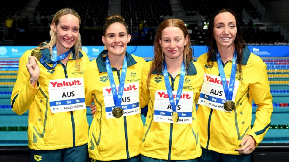 Las australianas logran un nuevo récord en el Mundial de piscina corta