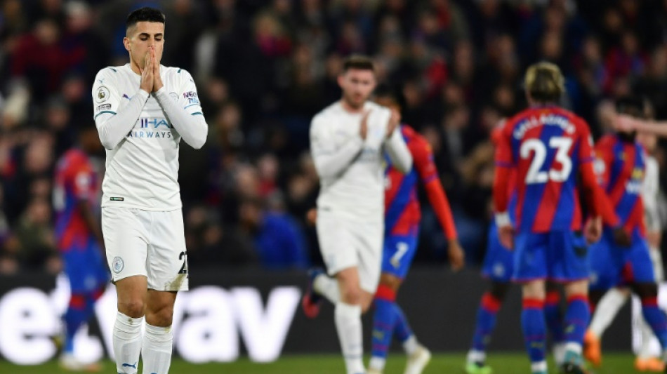 Wasteful Man City's title bid hit by Palace stalemate