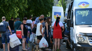 El miedo a los bombardeos separa a las familias en la ciudad ucraniana de Sloviansk