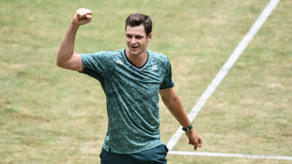 Hurkacz brushes aside Medvedev to win ATP final in Halle