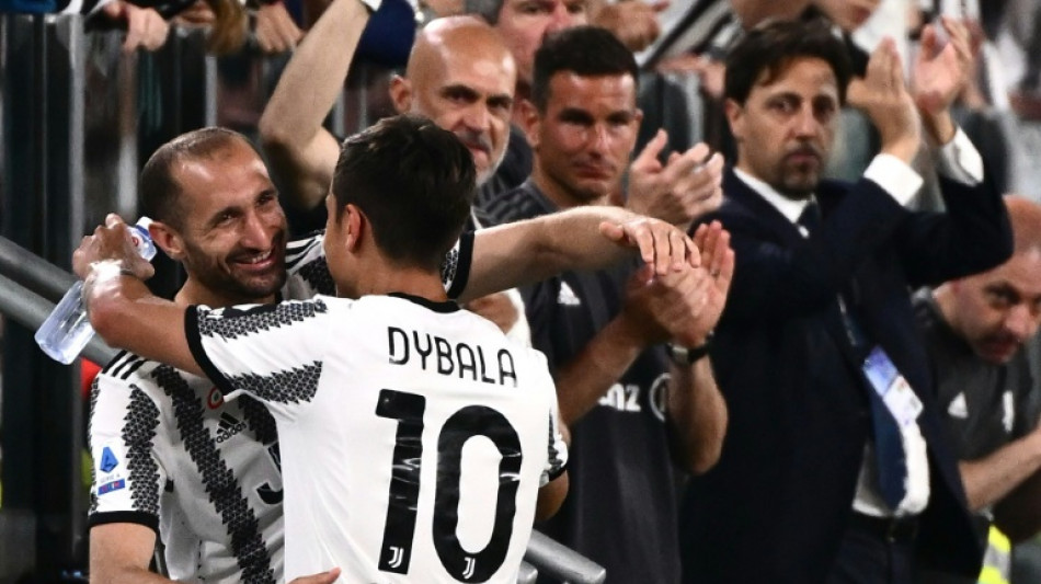 Italie: la Juve célèbre Chiellini et Dybala, la Lazio fête l'Europe