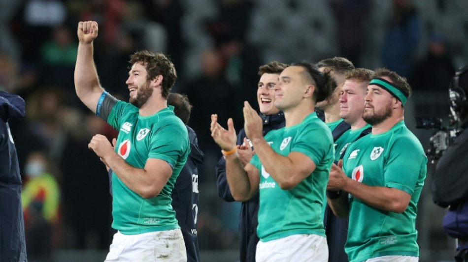 Rugby: Succès historique de l'Irlande en Nouvelle-Zélande