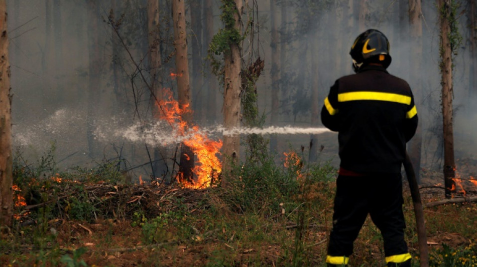 Más de 3.400 bomberos voluntarios combaten los incendios sin control en Chile