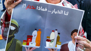 Palestinos boicotean productos israelíes en Cisjordania