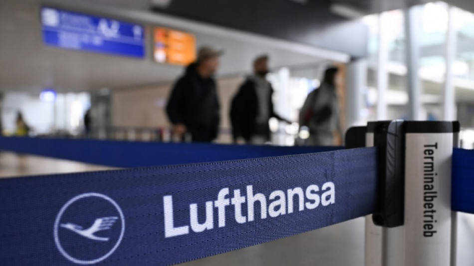 Lufthansa: nouvelle grève du personnel au sol à partir de jeudi pour deux jours