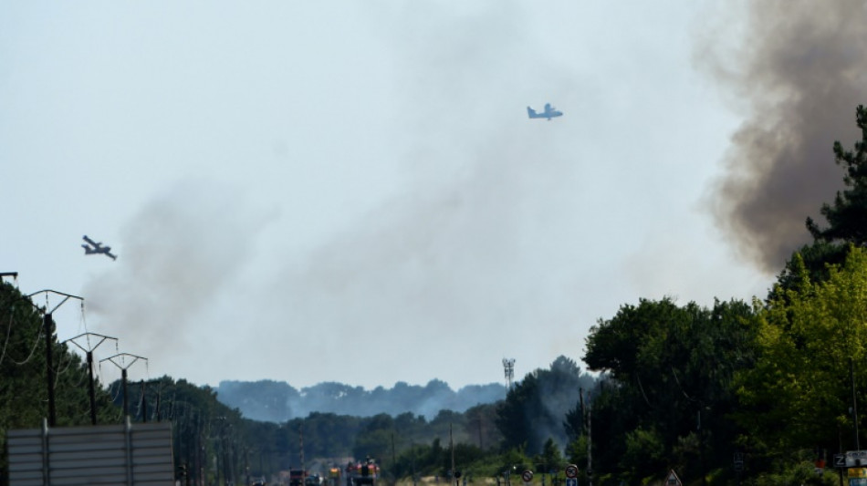 La France a chaud, plus de 10.000 hectares brûlés en Gironde