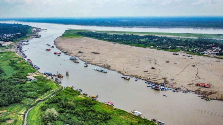 Dürre in Südamerika: Wasserstand des Amazonas in Kolumbien dramatisch gesunken