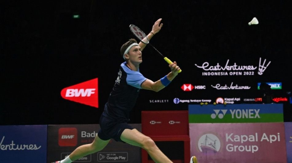 Axelsen powers into Indonesia Open final with win over Malaysia's Lee