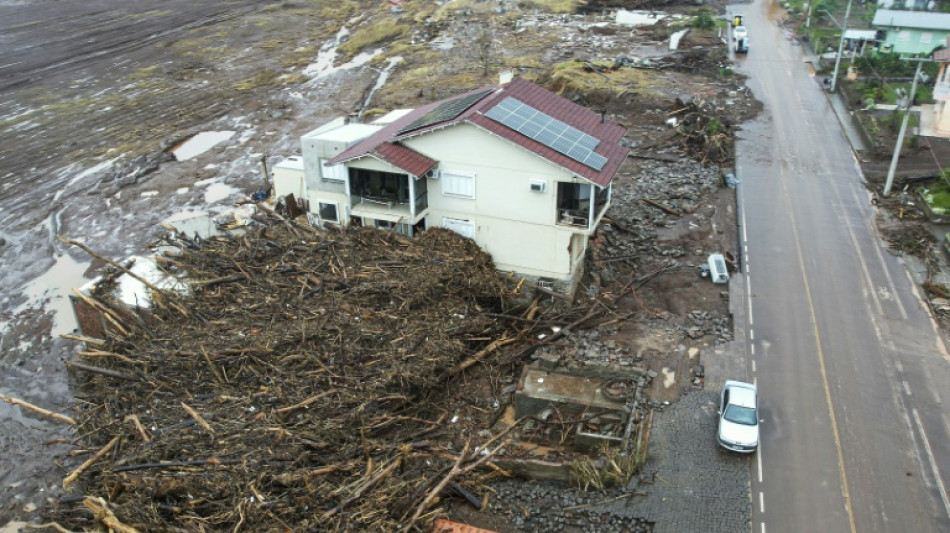 Nuevas lluvias provocan temor en el inundado sur de Brasil