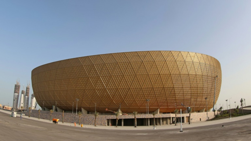 Mondial-2022: le stade de Lusail au Qatar accueille son premier match 