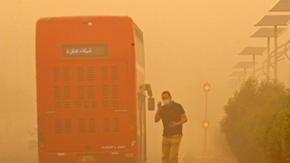 Sandstorms pose serious risk to human health