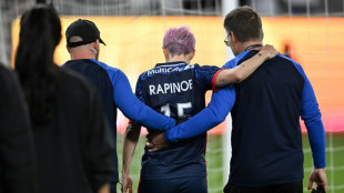 Foot: vite blessée et défaite, fin de carrière amère pour Rapinoe