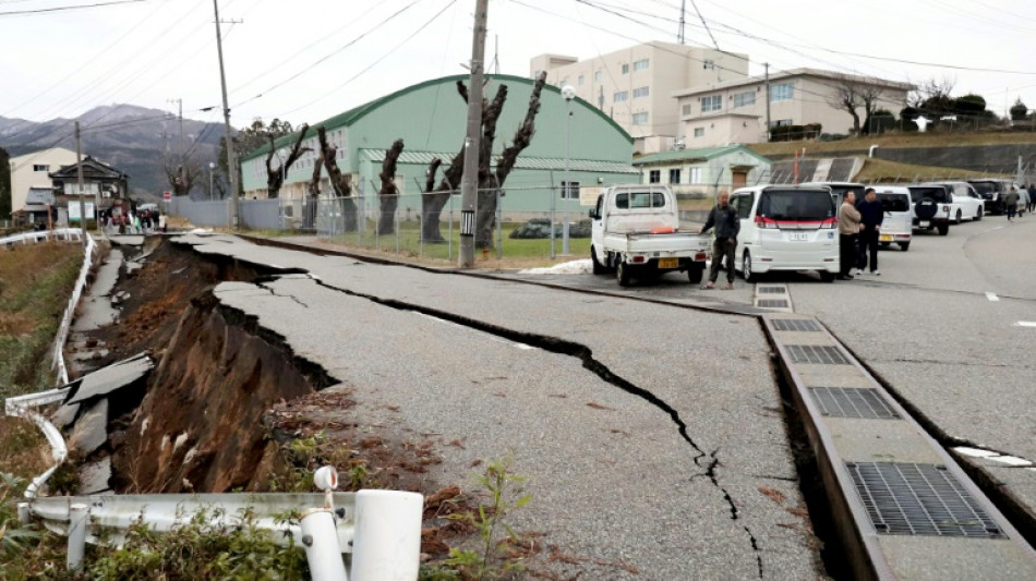 30 morts au Japon après un puissant séisme, d'importants dégâts matériels