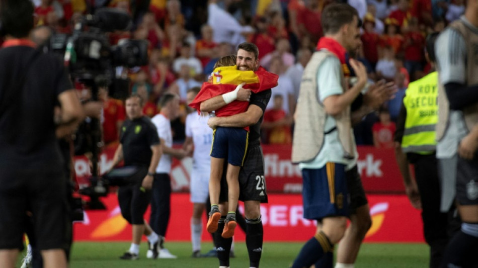 Spain celebrate as Portugal fall to 57-second sucker punch