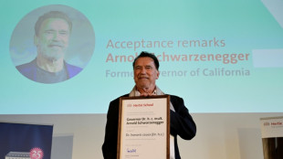 Schwarzenegger in Berlin mit Ehrendoktorwürde von Hertie School ausgezeichnet