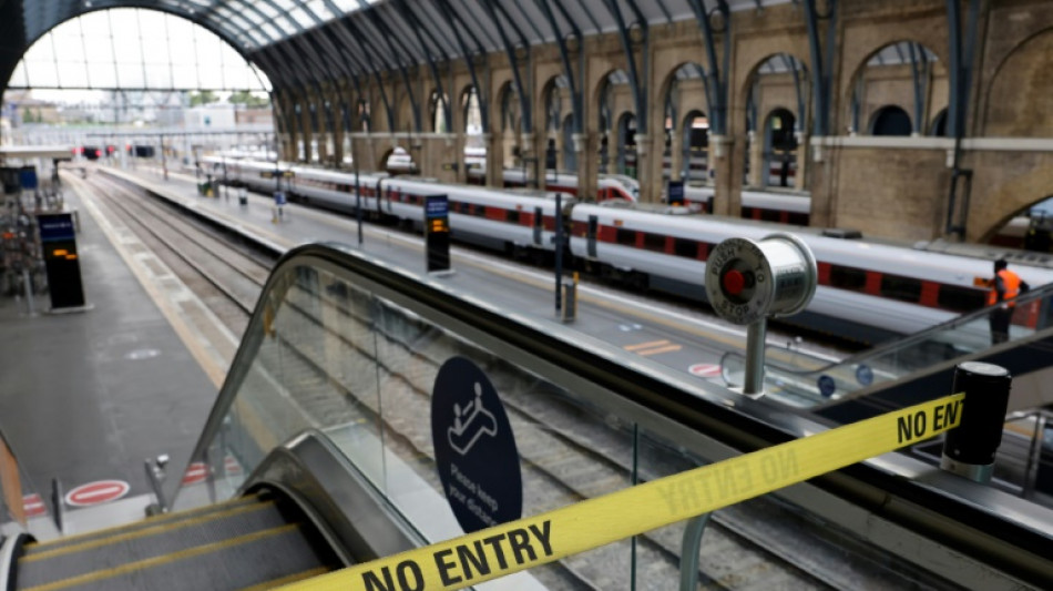 Royaume-Uni: nouvelle grève de trains en pleine crise du pouvoir d'achat