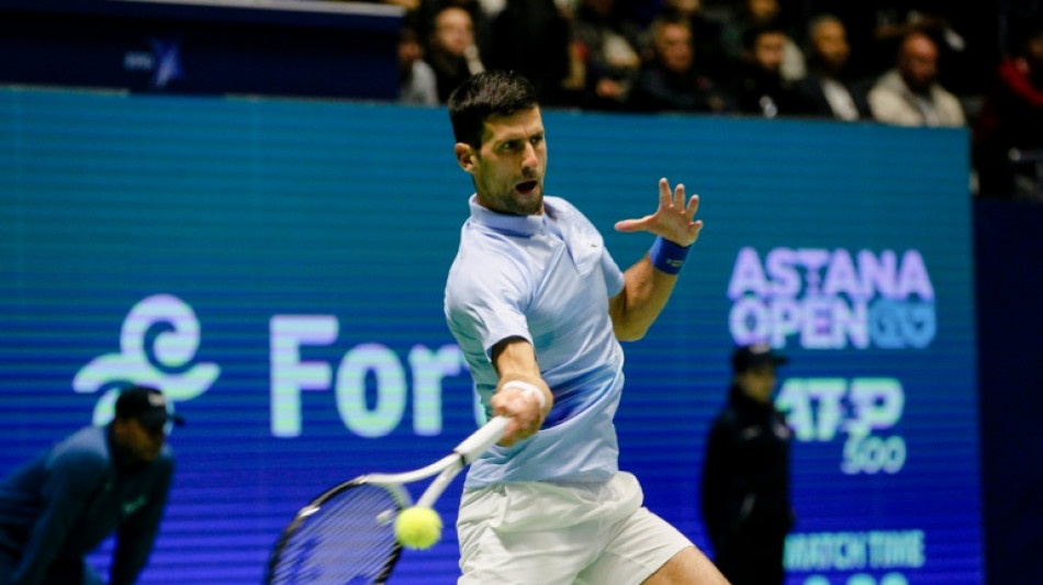 Tennis: Djokovic passe à 90 à Astana