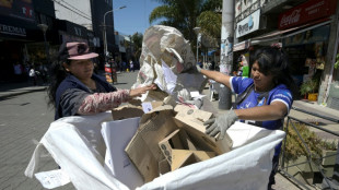 A la veille de la présidentielle, les "vies de carton" d'une Argentine en crise