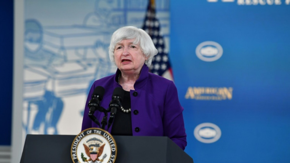 Fuerte inflación en Estados Unidos "no es tolerable", dice Janet Yellen a la AFP