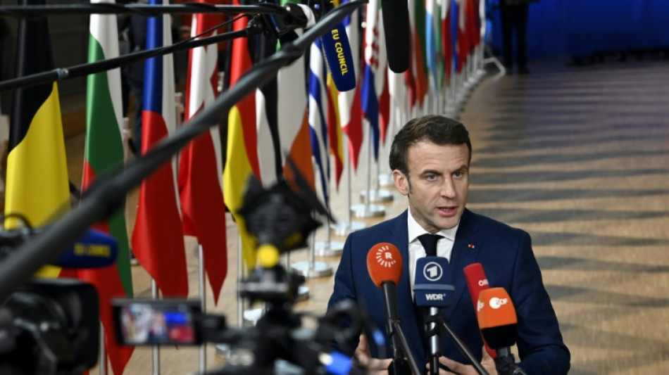 Subventions américaines: Macron demande à l'UE d'aller "plus vite" dans sa réponse