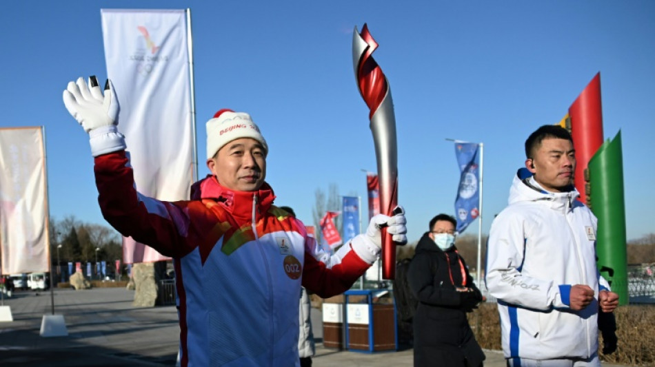 JO-2022: le relais de la flamme olympique démarre à Pékin